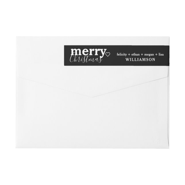 Fröhliche mutige Rückseite L modernes Minimalistic (Rückseite)