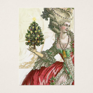 Fröhliche Noel Gold Festive Gift Tag