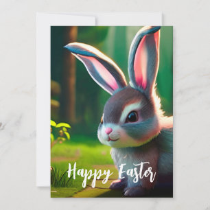Fröhliche Osterferienkarte Feiertagskarte