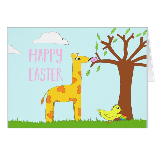 Fröhliche Ostern! (Vorderseite (Horizontal))