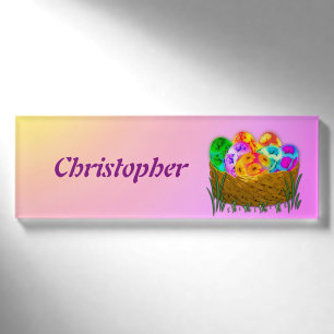 Fröhliche Ostern #2 Namenschild