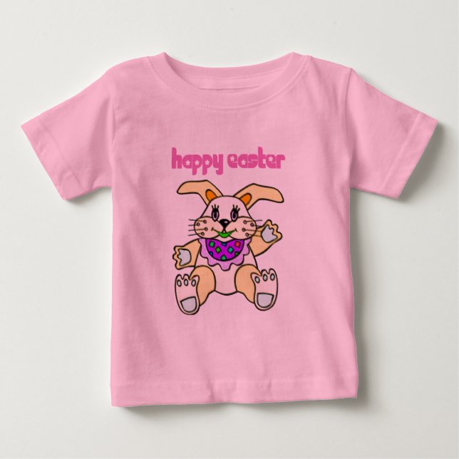 Fröhliche Ostern Baby T-shirt (Vorderseite)