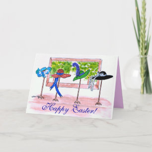 Fröhliche Ostern! Feiertagskarte