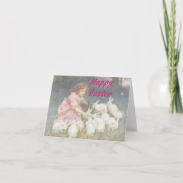 Fröhliche Ostern Feiertagskarte