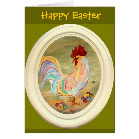 Fröhliche Ostern - Gruß-Karte Karte