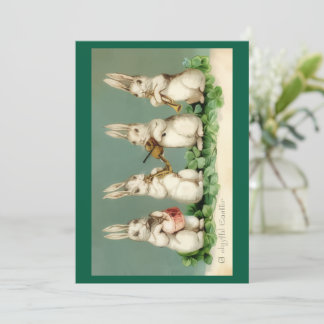 Fröhliche Ostern Grußkarte Feiertagskarte