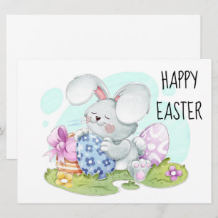 Fröhliche Ostern Grußkarte Feiertagskarte