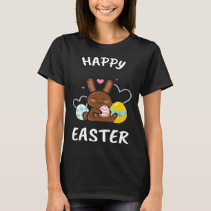 Fröhliche Ostern Hase Küken Eier Jagd Süß Cool T-Shirt