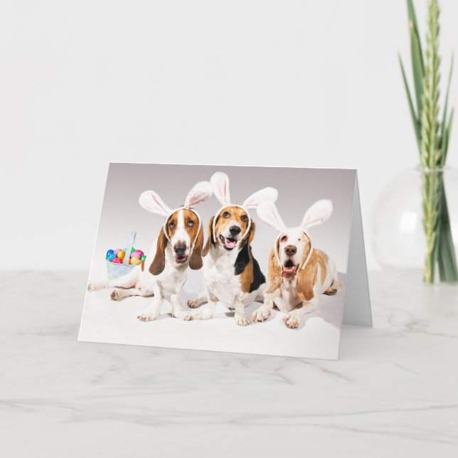 Fröhliche Ostern! Karte (Vorderseite)