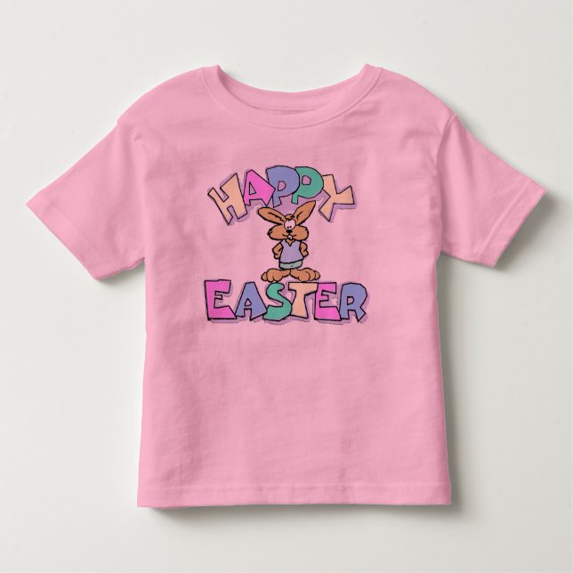 Fröhliche Ostern Kleinkind T-shirt (Vorderseite)
