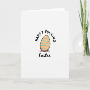 Fröhliche Ostern Lustige Ei Karte