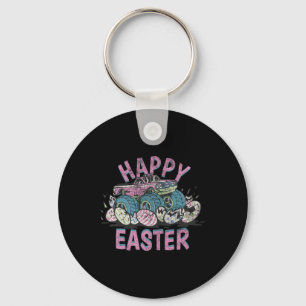 Fröhliche Ostern Monster Truck Ostereier Für Klein Schlüsselanhänger