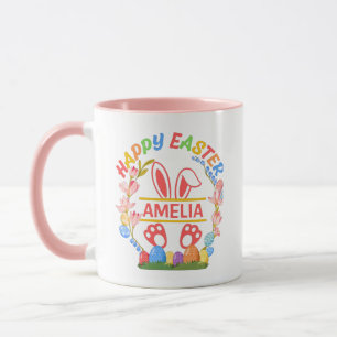 Fröhliche Ostern Personalisiert  Tasse