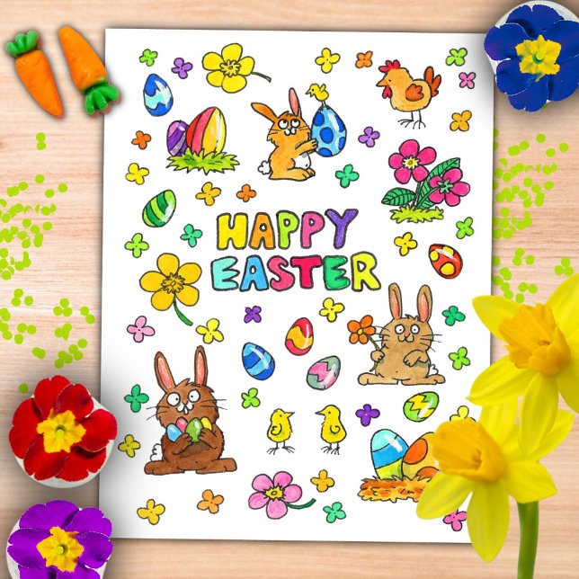 Fröhliche Ostern  Postkarte (Von Creator hochgeladen)