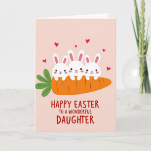 Fröhliche Ostern Tochter Karte