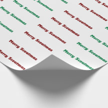 Fröhliche Pfadfinder-Weihnachten Trupp Geschenkpap