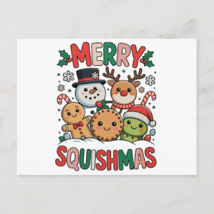 Fröhliche Squishmas Squish Squad Weihnachten Xmas