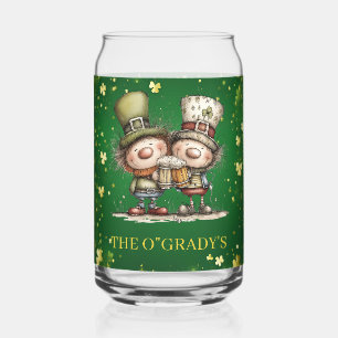 Fröhliche St. Patrick’s Day Party-Illustration Dosenglas