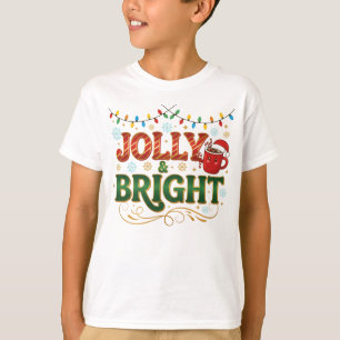 Fröhliche & strahlende Weihnachten T-Shirt