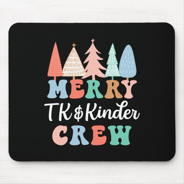 Fröhliche Tk und Kinder-Crew Kindergarten-Lehrer C Mousepad (Vorne)