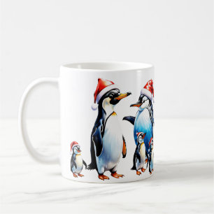 Fröhliche und einladende Weihnachtsanschauung Kaffeetasse