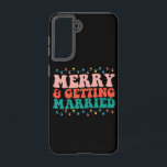 Fröhliche und heiratsfähige Weihnachtsfeier Samsung Galaxy Hülle<br><div class="desc">Fröhliche und heiratsfähige Weihnachtsfeier</div>