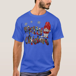 Fröhliche und helle gnomes Weihnachten beleuchtet  T-Shirt