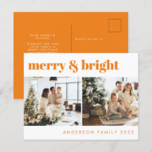 Fröhliche und helle Minimalistisch-gelbe Weihnacht