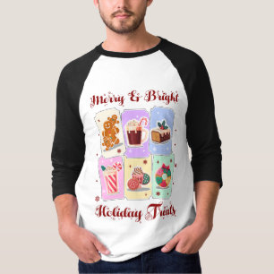 Fröhliche und helle Weihnachtsleckereien Weihnacht T-Shirt