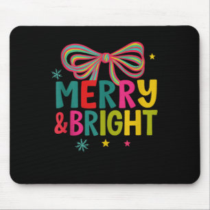 Fröhliche und helle Weihnachtsmannschaft 2025 Lust Mousepad