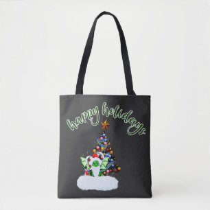 Fröhliche und magische Weihnachten mit einer Drach Tasche
