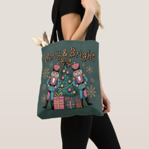 Fröhliche und strahlende Kokette Nussknacker Leopa Tasche