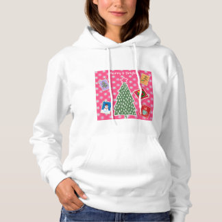 Fröhliche und strahlende Weihnachtshoodie Hoodie