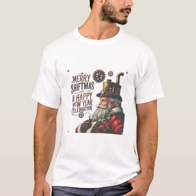 Fröhliche Verschiebungen und ein glückliches neues T-Shirt (Vorderseite)