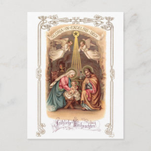 Fröhliche Weihnacht 2 Postkarte