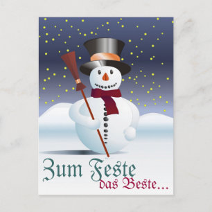 Fröhliche Weihnacht Postkarte
