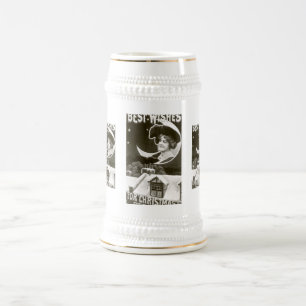 Fröhliche Weihnachten Bierglas