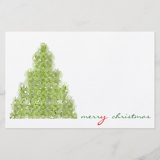 fröhliche Weihnachten Briefpapier (Vorderseite)