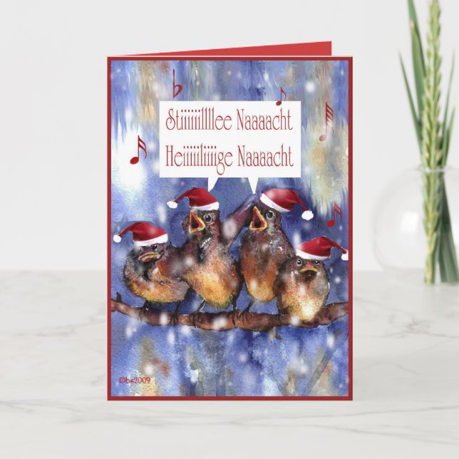 fröhliche Weihnachten deutsche frohe Weihnachten (Vorderseite)