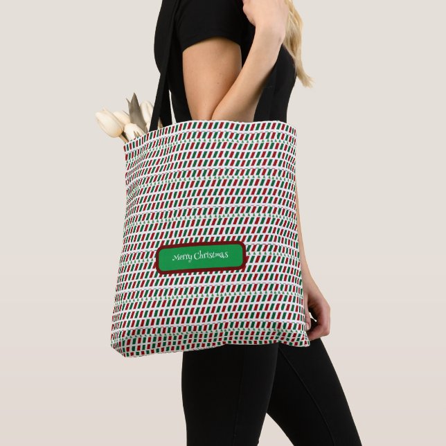 Fröhliche Weihnachten Elegant und modern individua Tasche (Von Nahem)