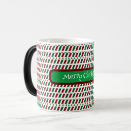 Fröhliche Weihnachten Elegant und modern individua Verwandlungstasse