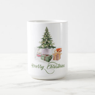fröhliche Weihnachten festliche niedliche moderne Kaffeetasse