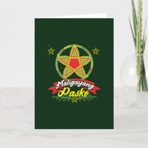 Fröhliche Weihnachten Filipino Weihnachten Philipp Karte