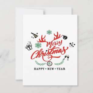 Fröhliche Weihnachten - Frohes Neues Jahr