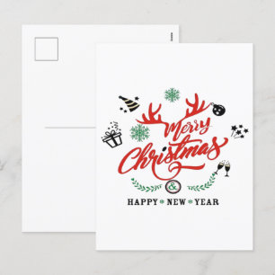 Fröhliche Weihnachten - Frohes Neues Jahr