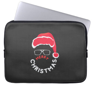 Fröhliche Weihnachten, fröhlicher und heller Lapto Laptopschutzhülle