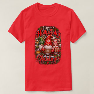 Fröhliche Weihnachten Gnom T-Shirt