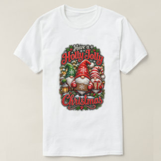 Fröhliche Weihnachten Gnom T-Shirt