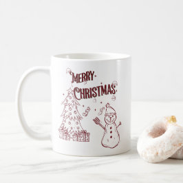 Fröhliche Weihnachten Kaffeetasse