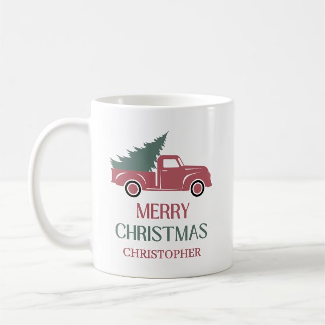Fröhliche Weihnachten  Kaffeetasse (Links)